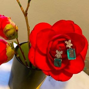 Tiffany blue earrings